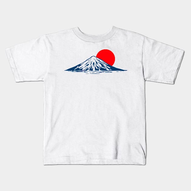 Fujiyama Kids T-Shirt by MK3